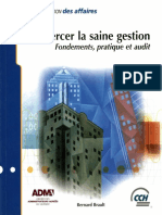 Bernard Brault - Exercer La Saine Gestion _ Fondements, Pratique Et Audit-CCH (2002)