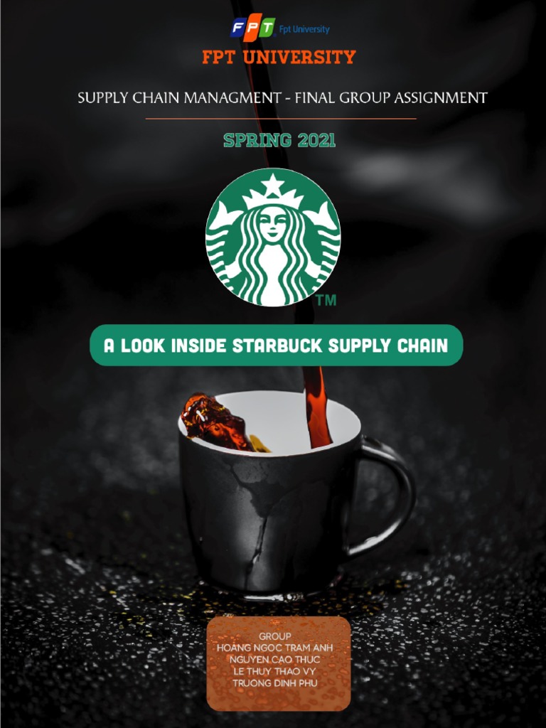 Scm201 Group Assignment Starbucks Pdf Starbucks Coffee