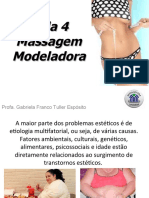 Massagem Modeladora: Benefícios e Técnicas