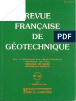 Revue Francais de Géotechnique