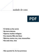 Saudade de Casa