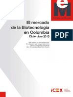 Estudio de Mercado Biotech Colombia 2015