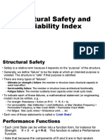 Structural Safety and Reliability Index