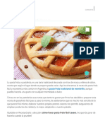 Pasta Frola Fácil y Económica - ¡De Membrillo Como La Tradicional!