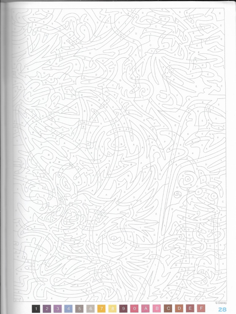 Libro Disney - Colorea y Descubre 28-50 | PDF