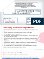 Selecciòn y Priorizaciòn de Problemas Del Cmi Jose Carlos Mariategui