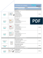 Lista de Precios Alarmas