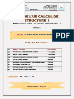 Tpe de Calcul de Structure 1-1