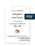 Guía Académica Obst y Ginec 2006-07