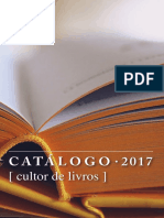 Catálogo Cultor de Livros 2017