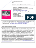 [History and Anthropology vol. 9 iss. 2-3] Rubiés, Joan‐Pau - Instructions for travellers_ Teaching the eye to see (1996) [10.1080_02757206.1996.9960876] - libgen.li