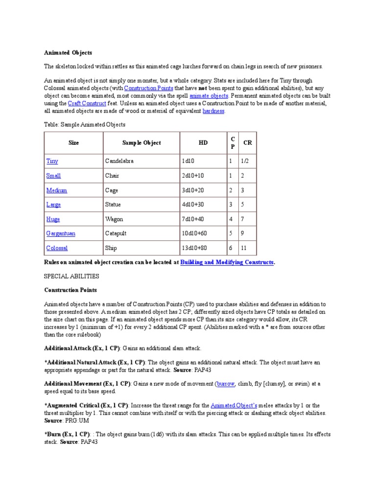 3.5 Animated Objects | PDF | Teaching Methods & Materials