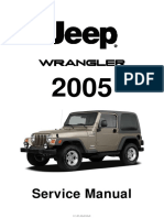 Wrangler TJ 2005 Service Manual