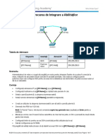 11.6.1.2 Packet Tracer - Skills Integration Challenge Instructions