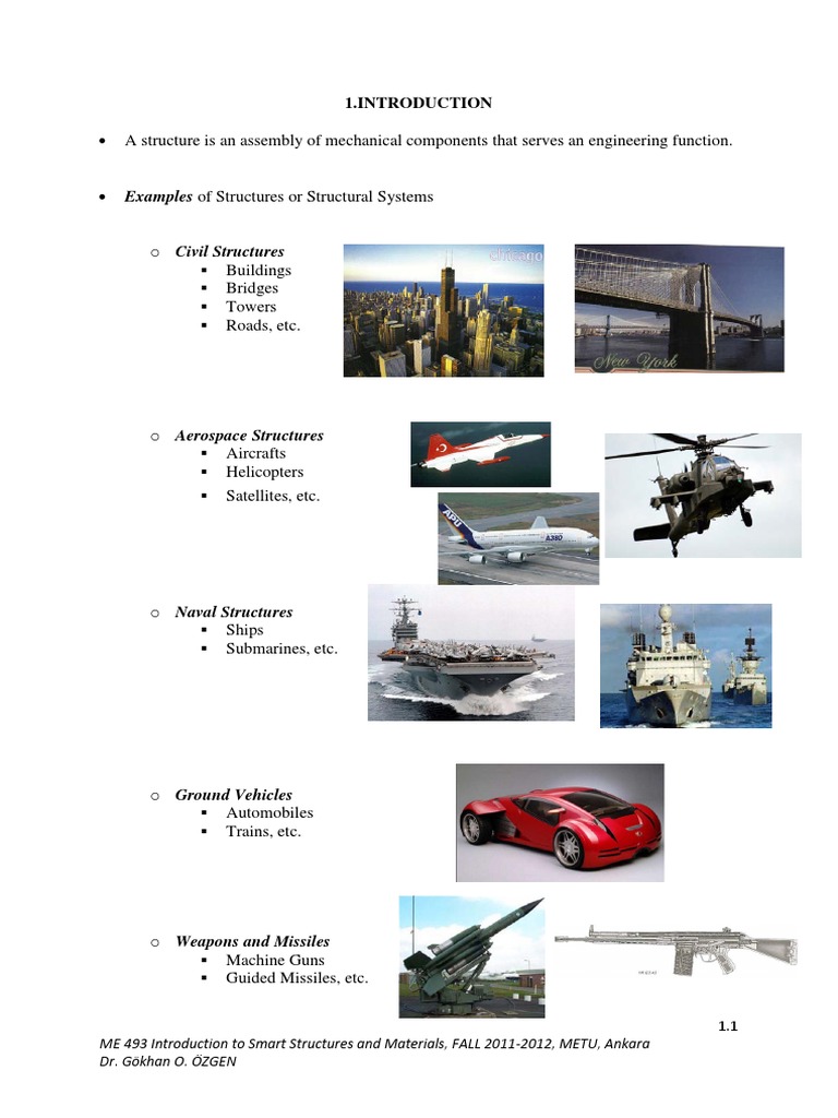 Introduction to Smart Structures | PDF | Carbon Nanotube | Actuator
