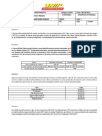 Preços e custos de produtos em exercícios de custeio