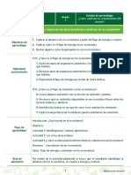 GUÍA DBA 4 Cómo Se Relacionan Los Factores Bióticos y Abióticos de Un Ecosistema