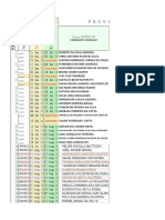 Planilha de Provimentos Preenchida Pela DICAP 2021