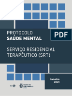 Protocolo Saude Mental Servico Residencial Terapeutico (SRT)