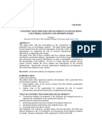 Construction Industry Development in Developing Countries Lessons and Opportunities