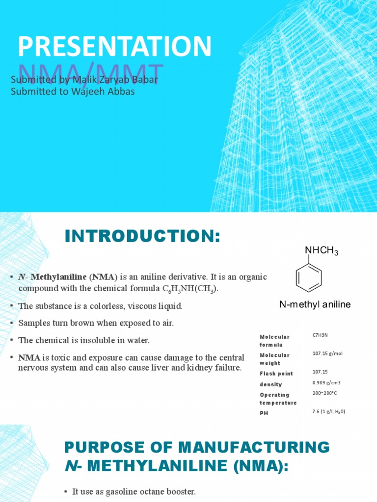 NMA and MMT: Octane Boosting Additives | PDF | Gasoline | Chemical ...
