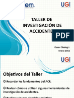 Presentacion Sobre Investigacion de Accidentes