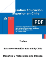 Desafíos Educación Superior en Chile - JJ Ugarte - Mineduc