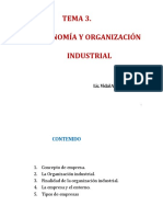 Tema 3 Organizaciòn Industrial