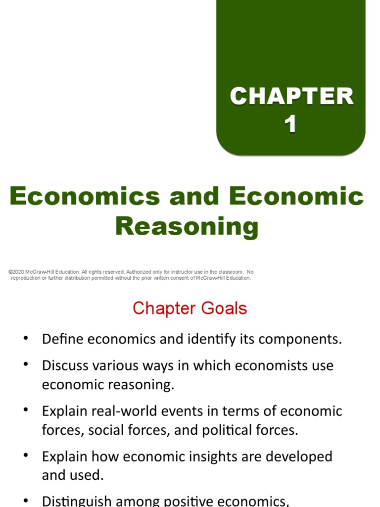 Colander 11th Edition Ch01 Slides PDF Economics Opportunity Cost