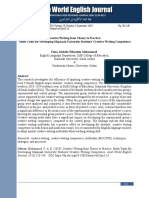 Arab World English Journal (AWEJ) Volume 10. Number 3 September 2019 Pp.233-249