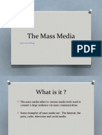 Mass Media Types and Impact