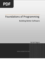 Foundations of Programming