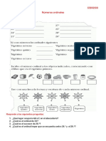 Tema #2 Números Ordinales