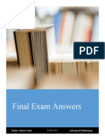 Final Exam Answers: Shokry Ahmed Amin
