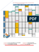 Calendário Fichas de Avaliação 6D 2021 - 2022