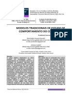 MODELOS TRADICIONAIS DE ESTUDO DE COMPORTAMENTO DO CONSUMIDOR