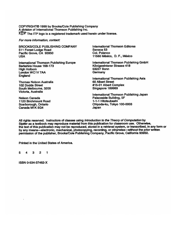 SIPSER SOLUTIONS intelligence overview