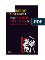 1989 - Nosotros Decimos No. Crónicas (19631988)