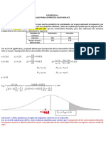 Estadística II: Análisis de datos de comerciantes, ventas de sucursales, producción de bebidas y longitudes de piezas