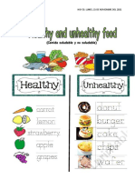 Healthy and Unhealthy Food