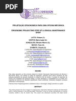 Projetação Ergonomica para Uma Oficina Mecânica