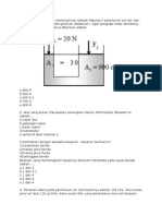 Soal Fuida Statis