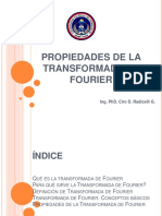 Propiedades de La Transformada de Fourier