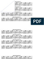 Jadwal Pelajaran Kelas 4 A