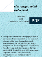 Kaevandusvetega Seotud Probleemid Timo Torm.
