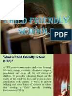 Child Friendly Schools: Orientation of Dtes