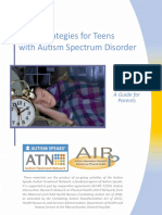 Sleep Strategies For Teens With Autism Spectrum Disorder: A Guide For Parents