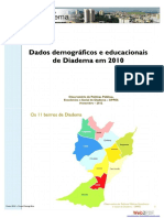 Dados Demográficos e Educacionais de Diadema 2010