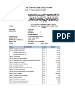 Sustento de Metrados para Cada Actividad Realizada Durante El Mes - Enero