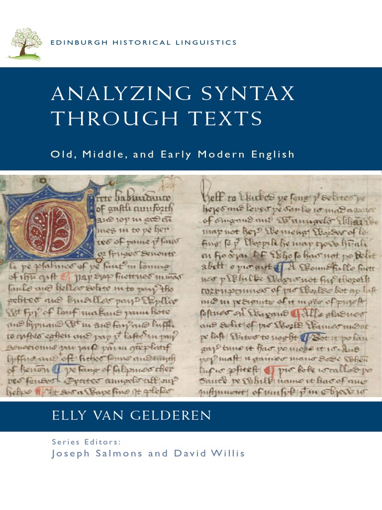 Analyzing Syntax Through Texts: Old, Middle, and Early Modern English ...